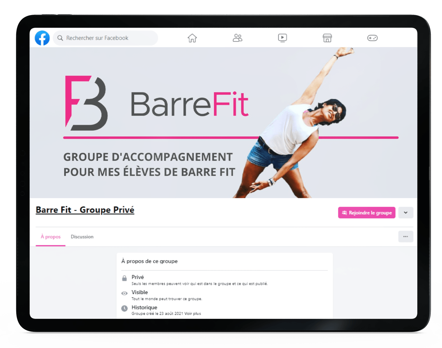 Groupe privé Barre Fit